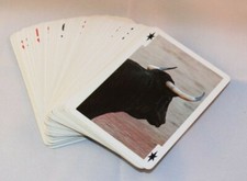 Baraja Fiesta Taurina Matador Bull Ring Vintage Playing Cards Spanish Culture