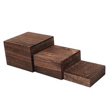 3x Wood Cake Cupcake Stand
