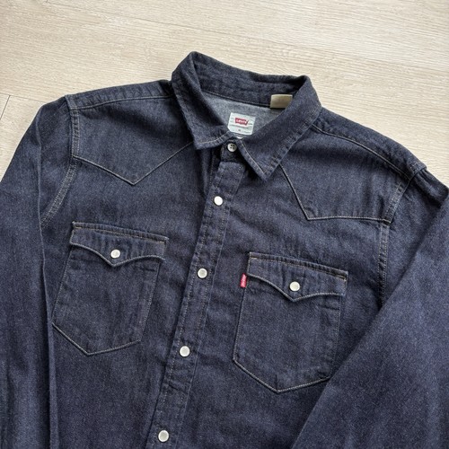 Levi denim shirt mens - shirt, blue