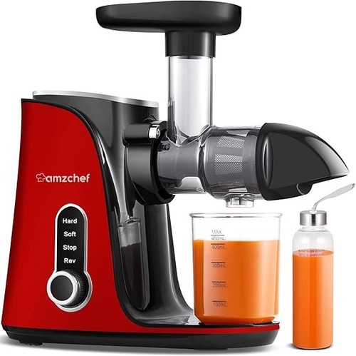 Amzchef cold press juicer - press,