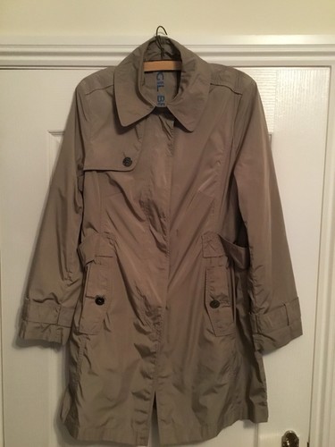 Women beige mink trench - women's,