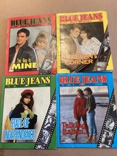 Four 1980s Vintage Blue Jeans