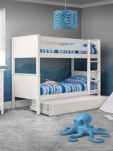 Maine 90cm single white bunk - maine,