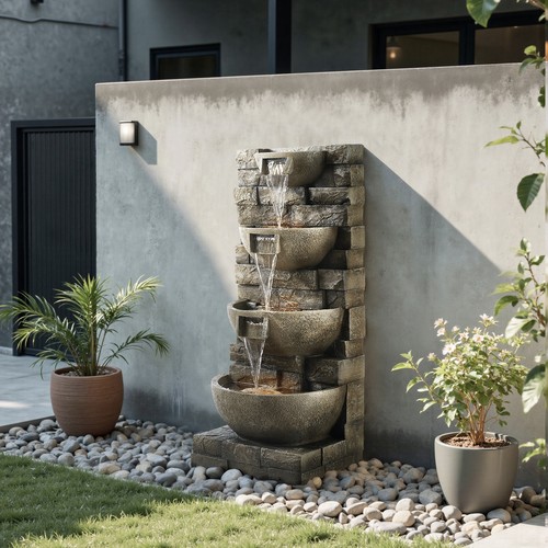 Outdoor water fountain - outdoor,