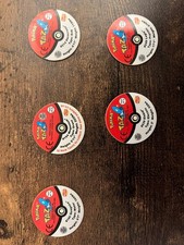 Set Of 5 Pokemon Taz - Tazos Collectibles