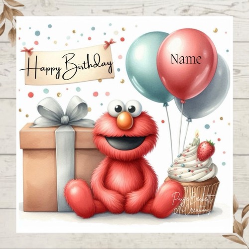 Personalised sesame street - sesame,