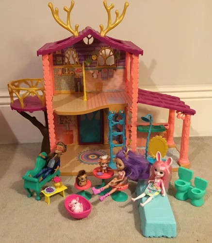 Enchantimal doll house play - doll,