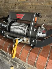 Warn XD9000i Electric Winch Kit / Mount with Synthetic Rope Fairlead Remote Con