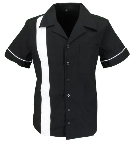 Retro black white stripe - retro, 1
