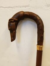 GREYHOUND WALKING STICK CROOK