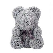 40cm rose teddy bear flower - 40cm,