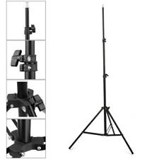 Photo Studio 2M Light Stand Adjustable Tripod for Softbox Flash Lighting Kit UK