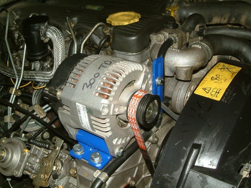 Twin alternator mount 300 - mount,