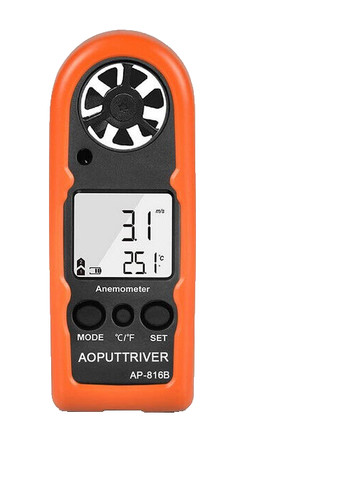 Mini digital anemometer - anemometer, wind