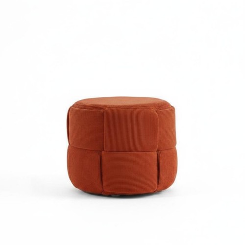 Woven ottoman stool natural - woven,