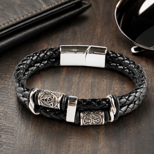 Viking rune compass bracelet - rune,