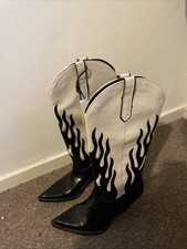 Zara Women's Cowboy Boots Size