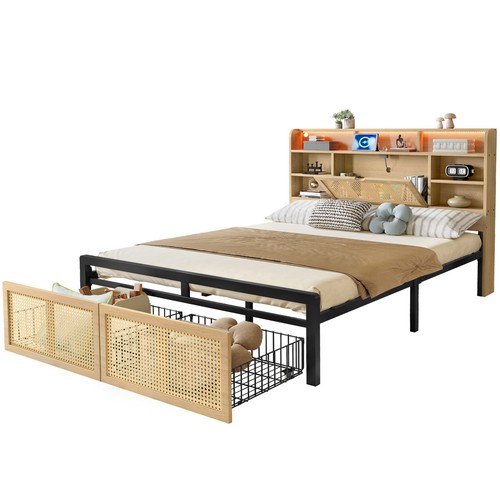 Modern 4ft6 double - 4ft6, bed