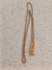 Rennie Mackintosh Gold tone Metal Necklace And Pendant