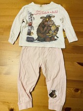 Baby Girl 12-18 Months /1-1.5 Years Mothercare Gruffalo’s Child Pink Pyjamas PJs