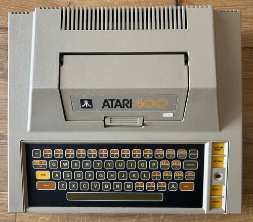Atari 400 computer tested - atari,
