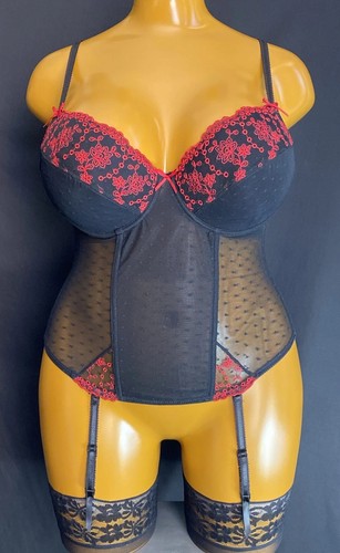 Amour suspender basque black - amour,