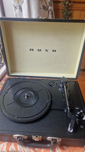 Bush portable turntable black - bush,