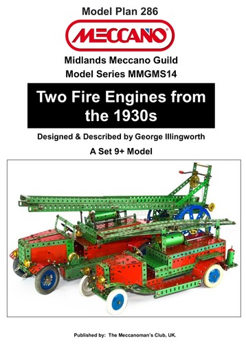 Meccano modelplan two fire - -,