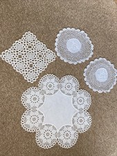 vintage table linens mats