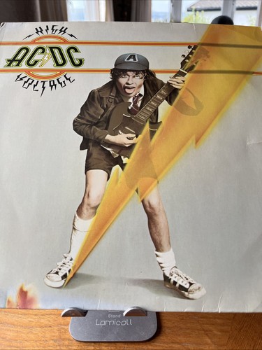 High voltage vinyl lp - ac/dc,