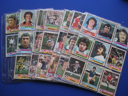 Topps footballers 1977 - topps,