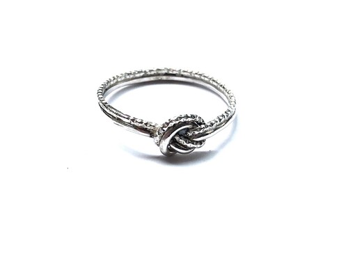 Sterling silver double - double, love