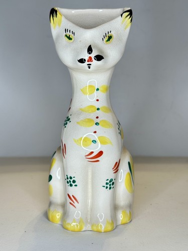 Vintage unique arthur wood cat - wood,