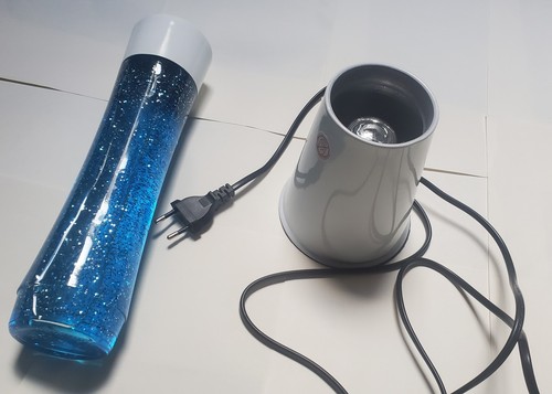 Blue lava lamp - lamp, for