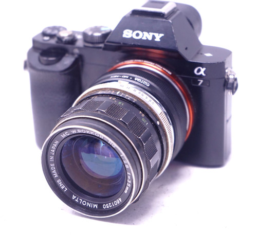 Sony mount adapted 35mm - sony,