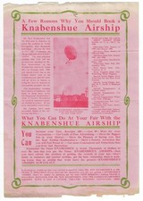 1907 Broadsheet Advertising