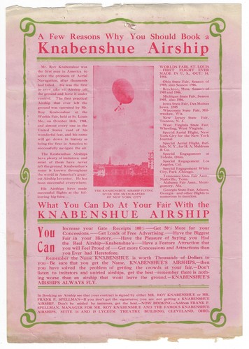 1907 broadsheet advertising - broadsheet,