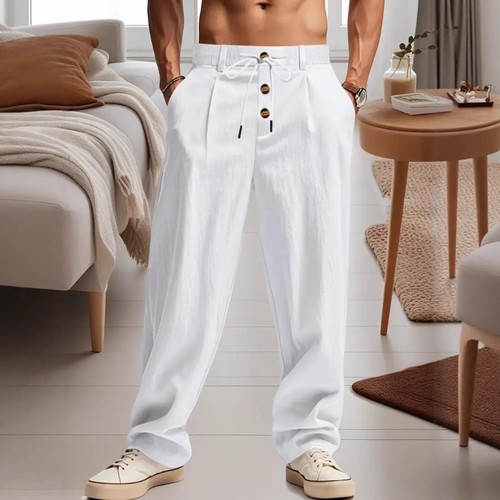 Mens cotton linen - linen, beach