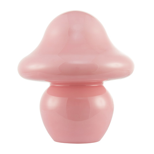 Soft blush pink mushroom table - pink,