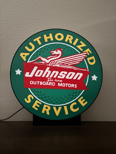 Lighted johnson sea - lighted, sign