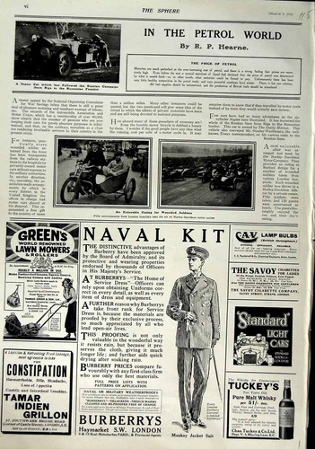 Old antique print 1916 - antique,