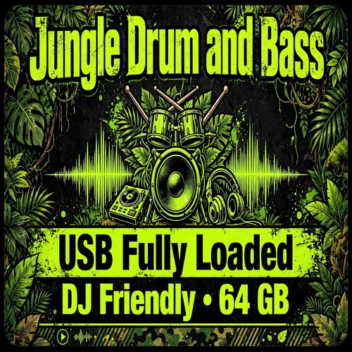 Friendly 64gb jungle drum - dj,