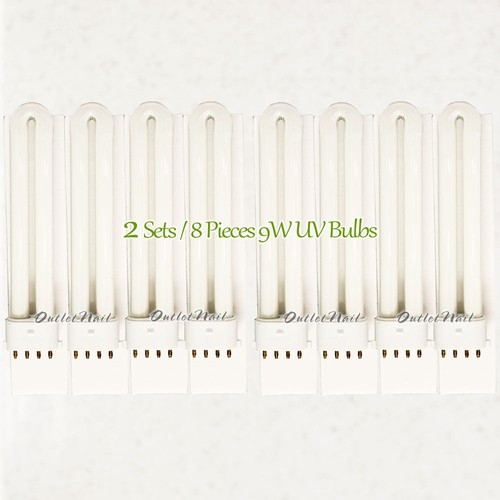 Set 8pcs pack 9w 365nm - 2,