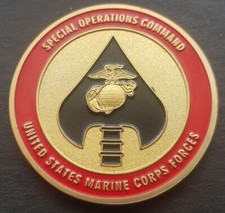 40mm SPECIAL OPERATIONS COMMAND Challenge Coin With Coin Stand For Displaying 