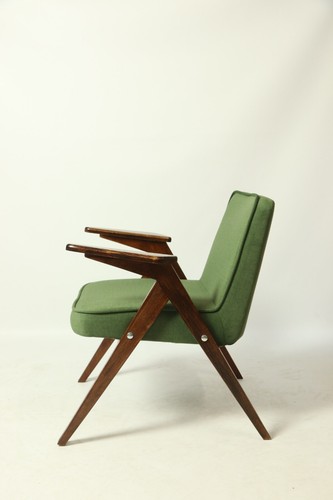 Vintage armchair green royal