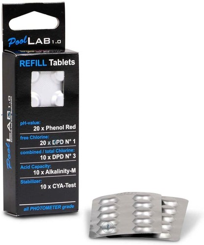Pool lab photometer - photometer, refill