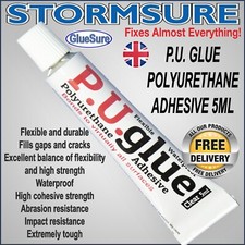 P.U Glue Clear Polyurethane Adhesive 5ml Flexible Waterproof Bonds most Surfaces