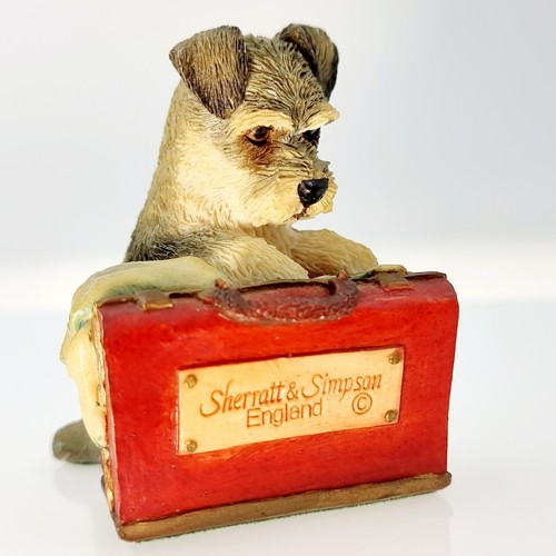 Stunning hand crafted terrier - hand,