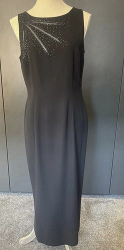 Principles black long dress - dress, uk