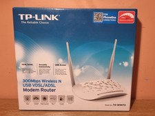 TP-Link TD-W9970 ADSL / VDSL Modem Wireless Router WIFI UK 